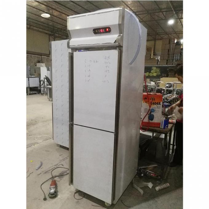 220V 500Lの商業ステンレス鋼の冷蔵庫の冷凍庫 2
